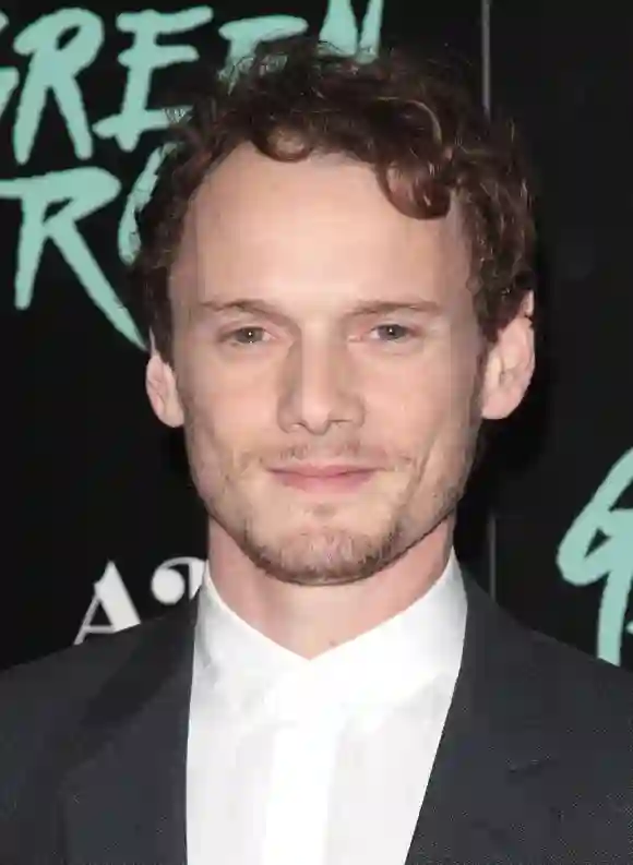 Anton Yelchin at the 'Green Room' Los Angeles Premiere on April 13th, 2016.