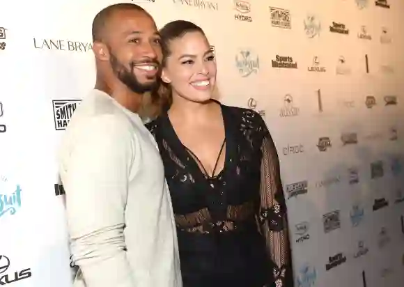 Ashley Graham and Justin Ervin