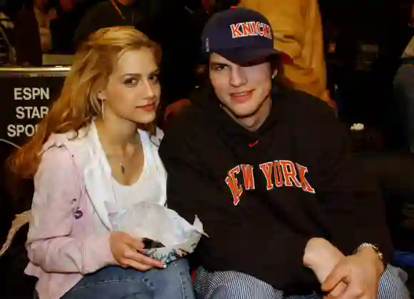 Ashton Kutcher and Brittany Murphy