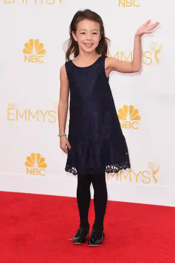 Aubrey Anderson-Emmons en los Premios Emmy de 2014