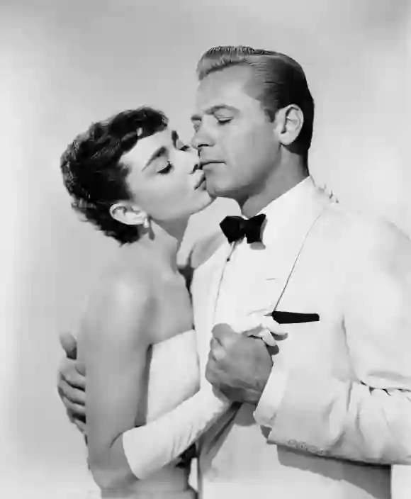 Audrey Hepburn and William Holden