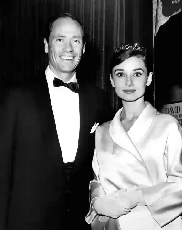 Audrey Hepburn and Mel Ferrer