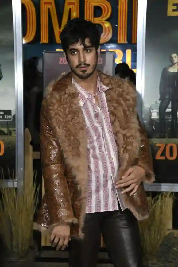 Avan Jogia attends the 'Zombieland: Double Tap' Sony Pictures Premiere, October 10, 2019.