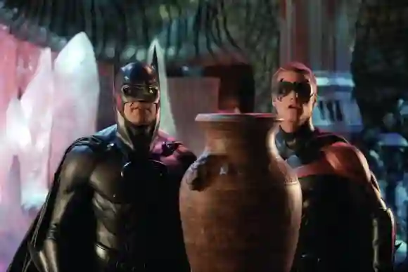 George Clooney and Chris O'Donnell in 'Batman and Robin'