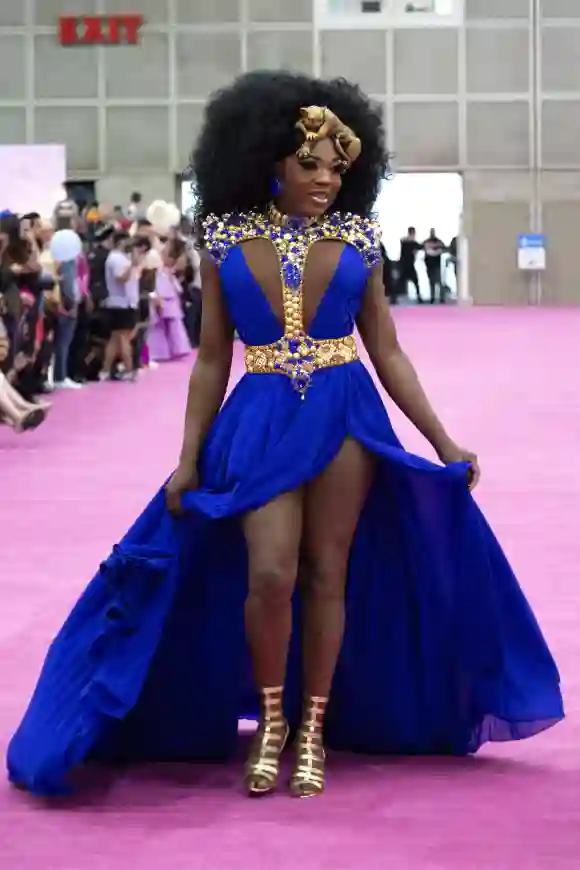 Bebe Zahara Benet, gagnante de la saison 1, lors de la 4e édition annuelle du RuPaul's DragCon à Los Angeles.