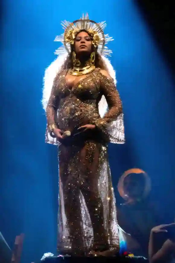 Beyoncé Knowles-Carter lors de la 59ème édition des Grammy Awards.