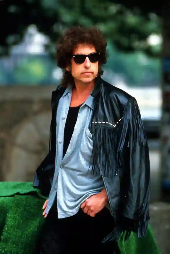 Portrait of Bob Dylan