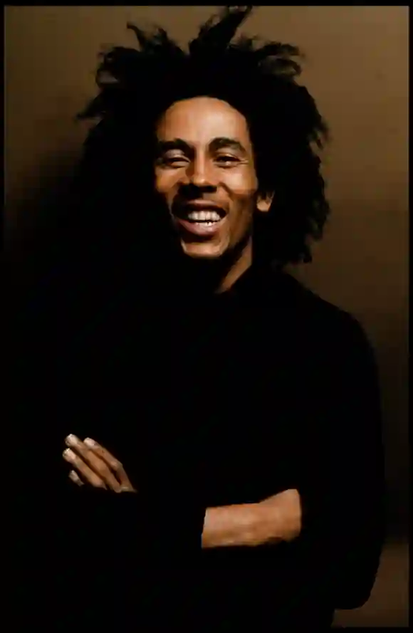 Jamaican singer Bob Marley (1945-1981)