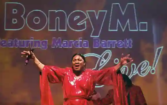 Marcia  Barrett lead singer of the Germa