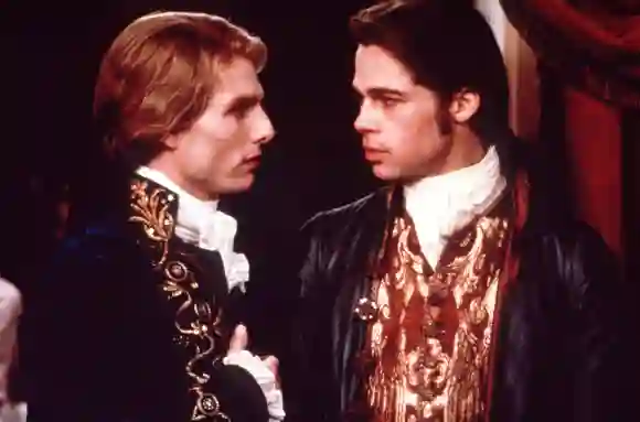 Tom Cruise and Brad Pitt in 'Interview With a Vampire'.