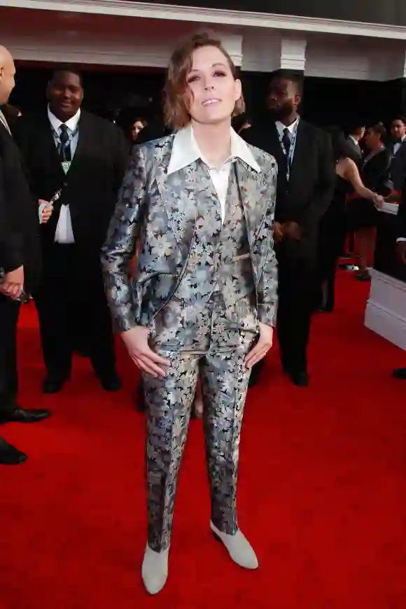 Brandi Carlile attends the 62nd Annual GRAMMY Awards, January 26, 2020, Los Angeles, California.