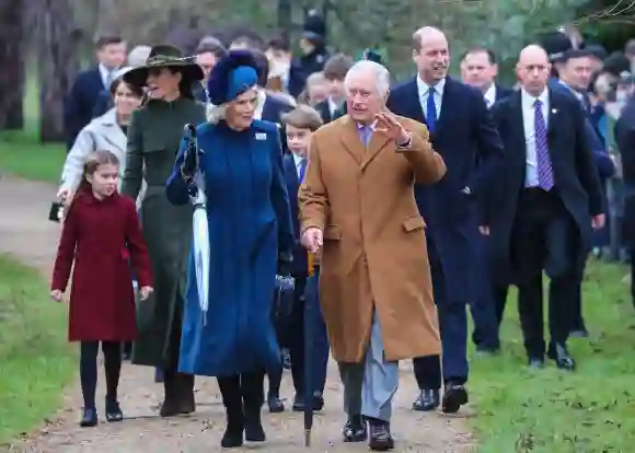 Royaux Roi Charles Prince William Duchesse Kate Prince George Princesse Charlotte Duchesse Camilla