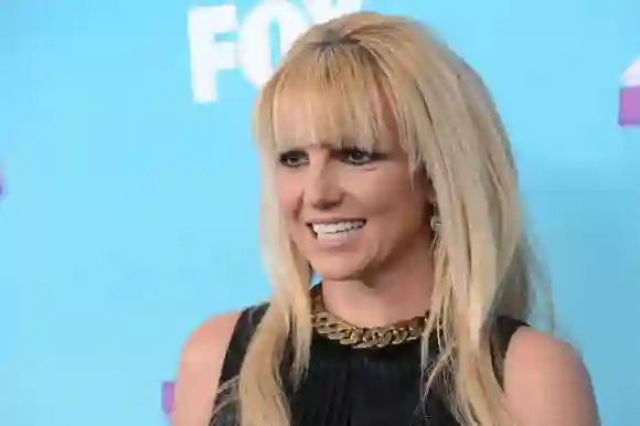 Britney Spears attends Fox's 'The X Factor' season finale news conference, December 17, 2012.