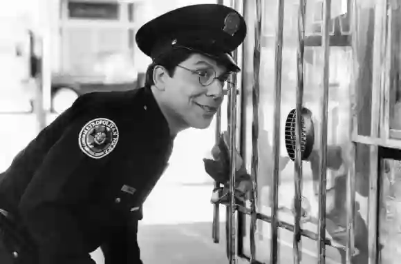 Bruce Mahler as "Douglas Fackler" in 'Police Academy'.