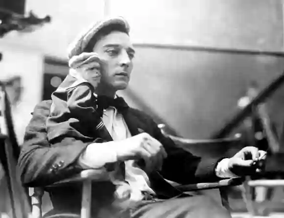 THE CAMERAMAN, Buster Keaton, on-set, 1928MSDCAME EC047 PUBLICATIONxINxGERxSUIxAUTxONLY Copyright: xx MSDCAME EC047