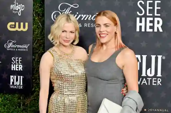 Michelle Williams and Busy Philipps