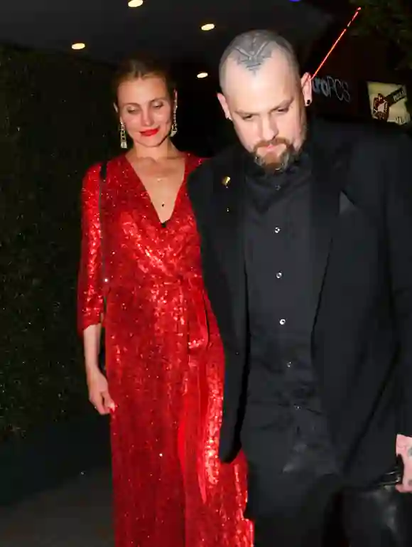 Cameron Diaz and Benji Madden