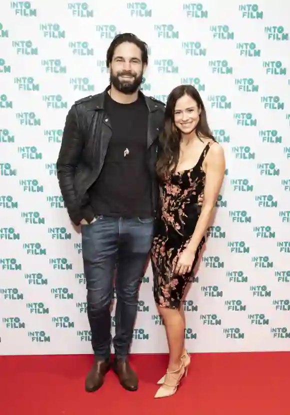 Jamie Jewitt and Camilla Thurlow attend the Into Film Award 2019 at Odeon Luxe Leicester Square on March 04, 2019.