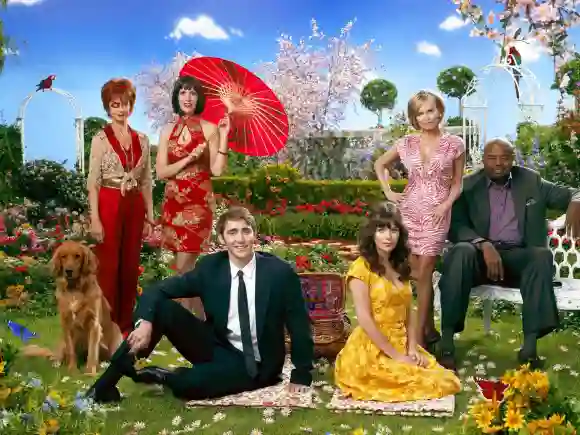 Anna Friel joue le rôle de Chuck dans l'émission Pushing Daisies 17186 du réseau de télévision ABC, jeudi 23 août 2007. Lee Pace, Anna