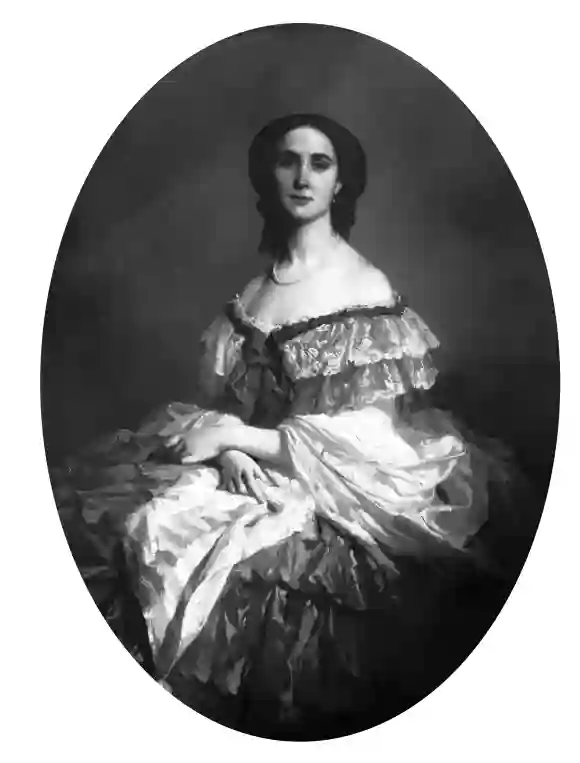 Retrato de la Emperatriz Carlota, hecho por Isidore Pils