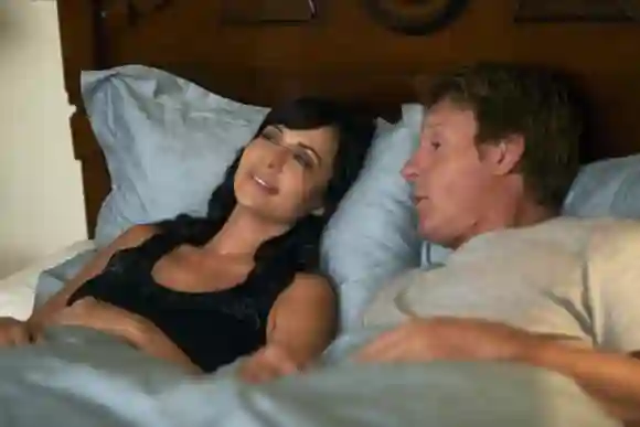 Catherine Bell and Chris Potter in 'The Good Witch'