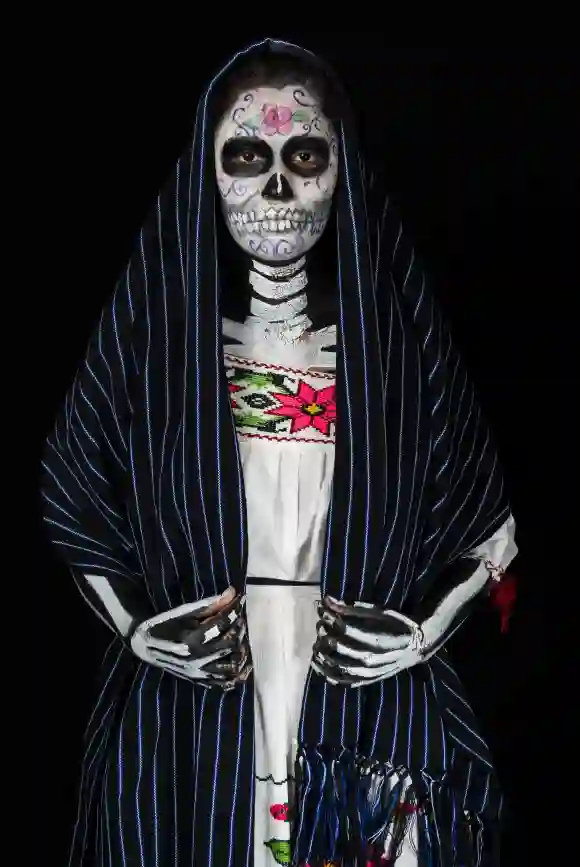 Atuendo de Catrina para Día de Muertos