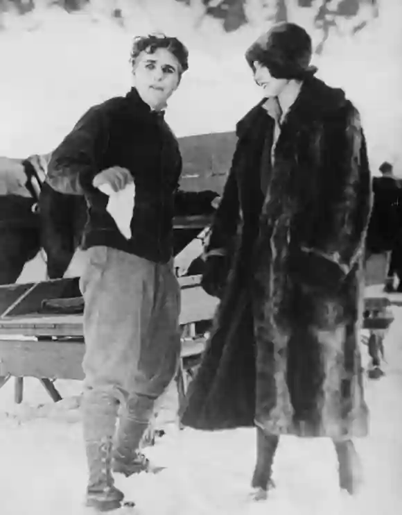 Charlie Chaplin y Lita Gray