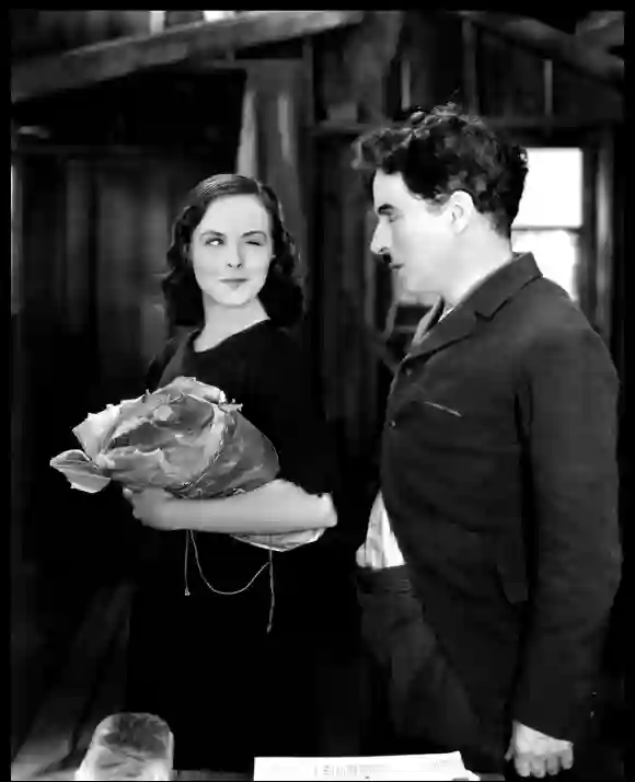 Paulette Goddard Charlie Chaplin 1936