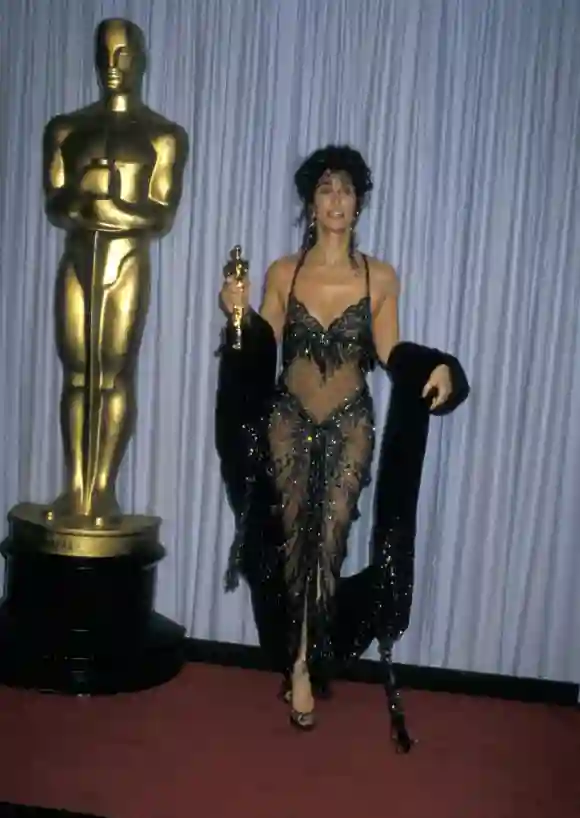 Cher at the 1988 Oscars
