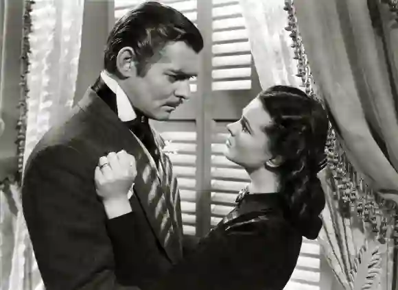 Clark Gable and Vivien Leigh in 'Gone with the Wind'