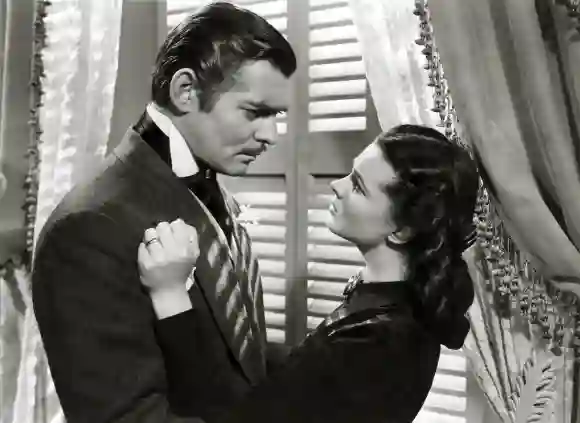 Clark Gable et Vivien Leigh dans "Autant en emporte le vent".