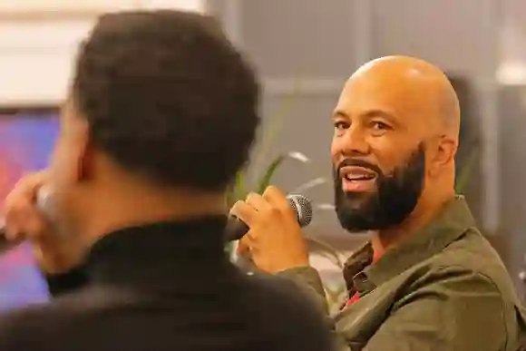 Syndication: Wilmington News Journal Common, rapper, actor, writer and activist, fields questions from moderator Forrest