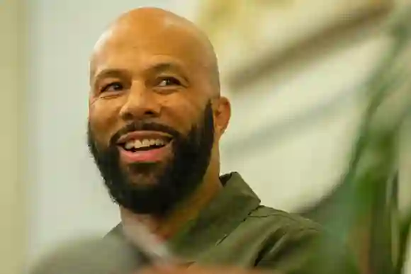 Syndication: Wilmington News Journal Common, rapper, actor, writer and activist, smiles as he fields questions during a