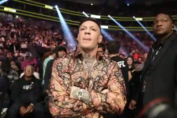 March 4, 2023, Las Vegas, NV, LAS VEGAS, NEVADA, United States: LAS VEGAS, NV - March 4: Conor McGregor at T-Mobile Aren