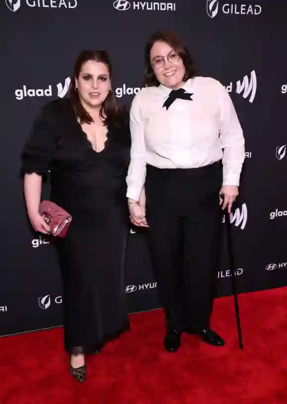 Beanie Feldstein and Bonnie Chance Roberts