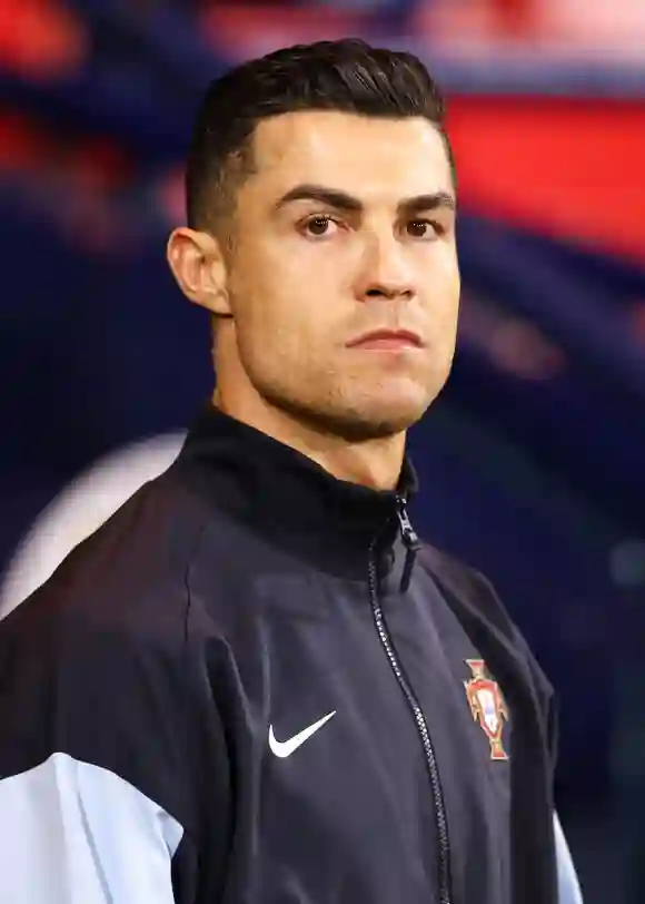 Scotland v Portugal 15 October 2024, Glasgow - UEFA Nations League - Scotland v Portugal - Cristiano Ronaldo of Portugal