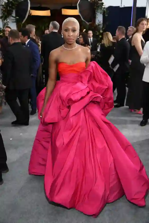 Cynthia Erivo attends the 26th Annual Screen Actors Guild Awards, Jan. 19, 2020.