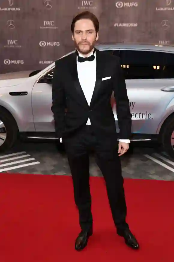 Daniel Brühl at the Laureus World Sports Awards on February 17, 2020