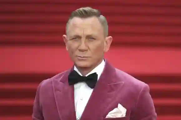 Daniel Craig at the premiere of No Time To Die on September 28, 2021
