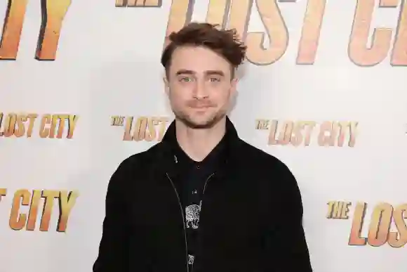 Daniel Radcliffe en la proyección de The Lost City el 14 de marzo de 2022