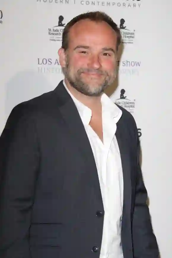 David DeLuise attends the LA Art Show 2016 Opening Night Premiere, January 27, 2016.