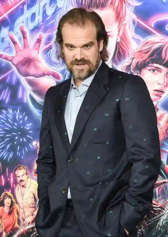 David Harbour attends the New York Screening of "Stranger Things" Season 3 at DGA Theater on November 11, 2019 in New York City