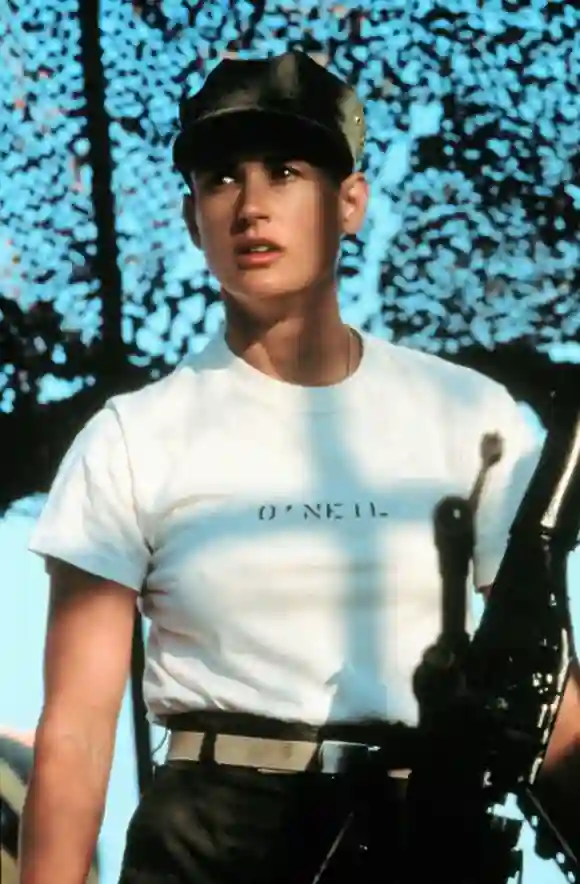 Demi Moore en una escena de la película 'G.I. Jane'