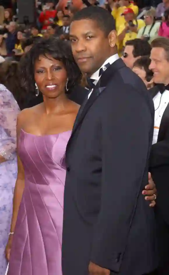 Denzel Washington and Pauletta Washington