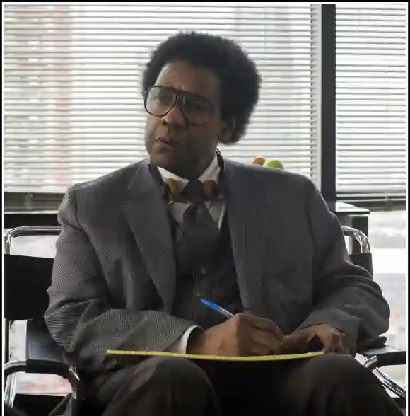 Denzel Washington in the 2017 movie 'Roman J. Israel, Esq.'.