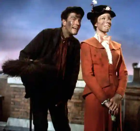 Dick Van Dyke and Julie Andrews