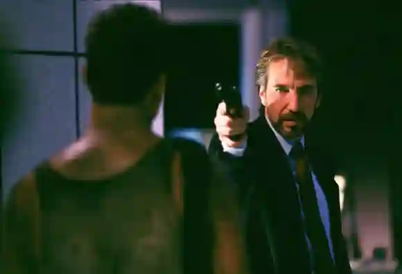 Alan Rickman dans le rôle de "Hans Gruber"