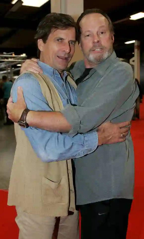 Dirk Benedict and Dwight Schultz 2005.