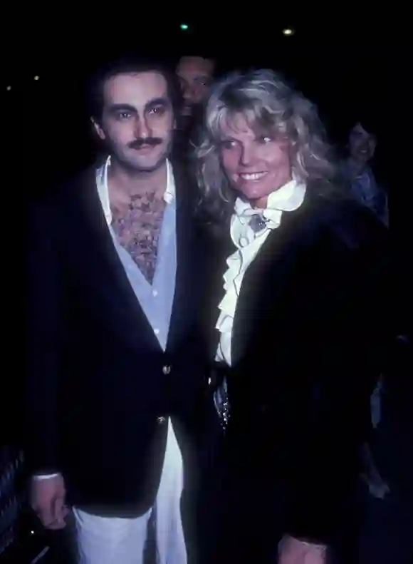 Dodi Fayed and Cathy Lee Crosby at the 'Chariots of Fire' Premiere