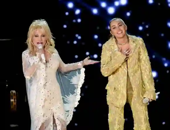Dolly Parton and Miley Cyrus